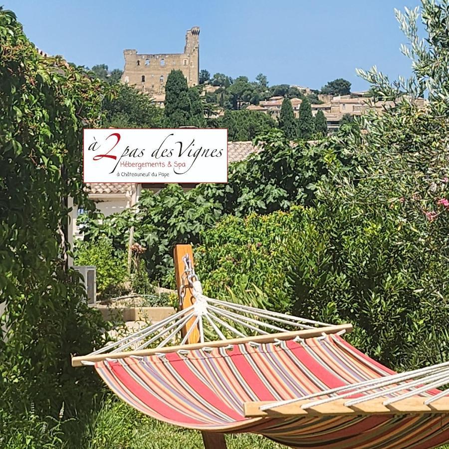 A 2 Pas Des Vignes, Hebergements Et Spa, Maison Numero 6, A Chateauneuf Du Pape Екстер'єр фото